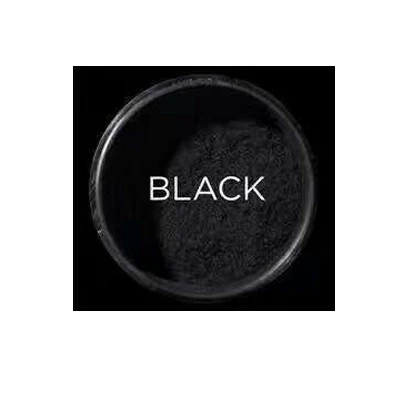 black 27,5 г Toppi волокон для наращивания волос 9 цветов Волосы полные волосы мгновенно Fibras Capilares волокно держать распылитель для порошка лечение волос - Цвет: black