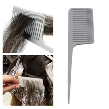 VOGVIGO-peigne à Large dent en forme de crochet, poignée, démêlant, réduit la perte de cheveux, brosse professionnelle pour Salon de coiffure, teinture