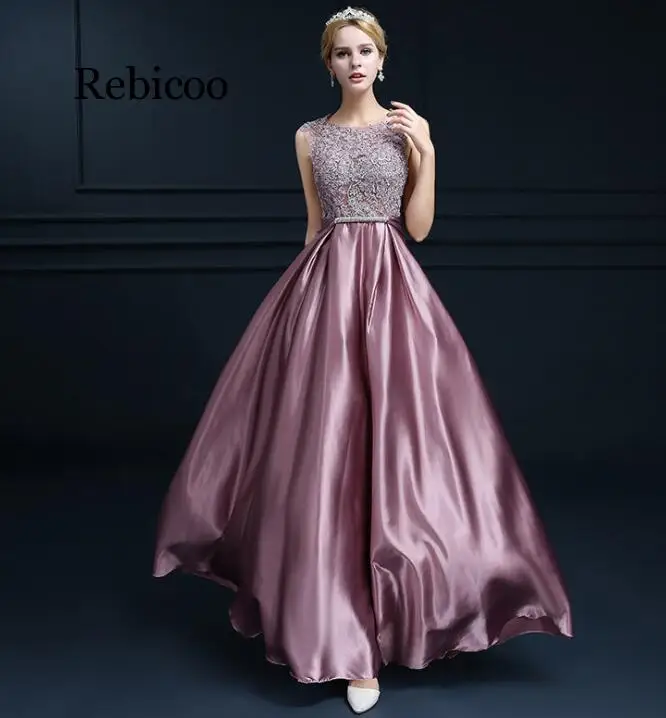 Новое поступление красное синее розовое Фиолетовое Женское платье в пол для