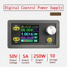 Convertisseur Buck CC CV 50V 5a, Module d'alimentation réglable, alimentation régulée en laboratoire, voltmètre, ammètre, communication