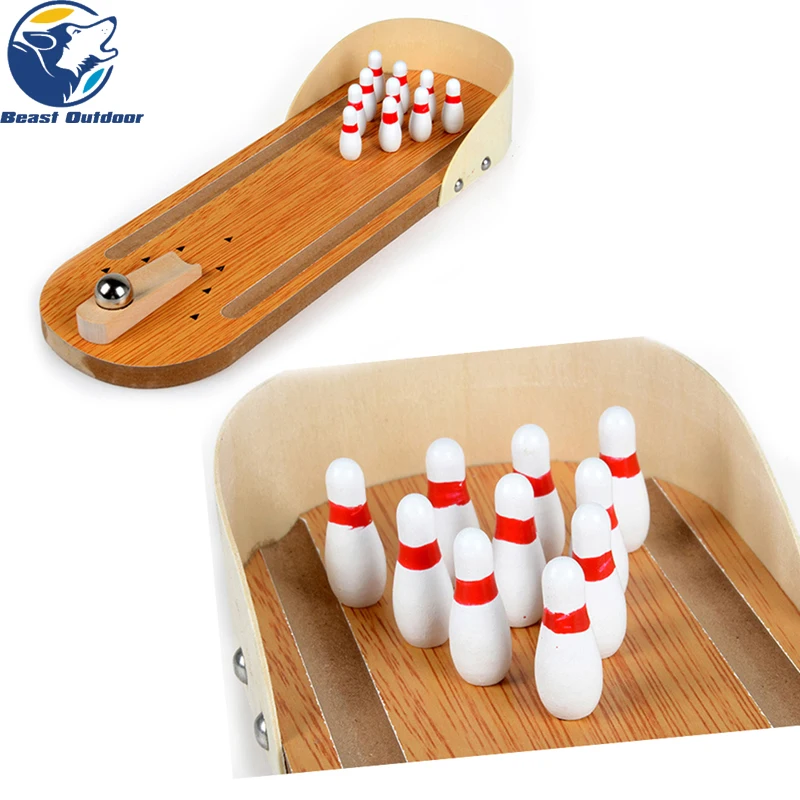 mini bowling toy