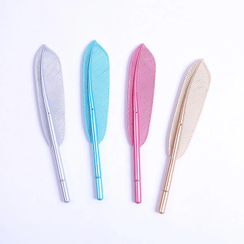 1pcs Feather Gel Pens 0.5mm Creative Kawaii Cute Pen Ink Gift School Office Supplies Stationery |
