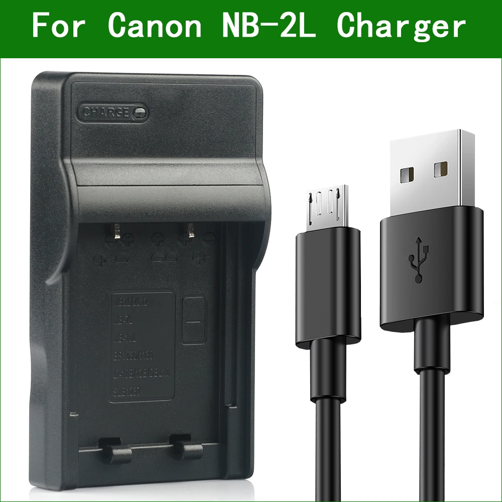 Lanfulang Nb-2L Nb-2Lh Slim Usb Caricabatteria Per Canon Legria Hf R106 Dc310 Dc320 Dc330 Dc410 Dc420 Mvx300 Mvx330I