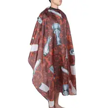 Профессиональная высококачественная накидка для стрижки волос краска для волос прочная в использовании Парикмахерская Водонепроницаемая Парикмахерская фартук тканевые Инструменты для укладки