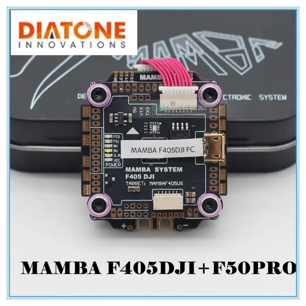 Контроллер полета Diatone/ MAMBA F405DJI и F50PRO 50A 3-6S Dshot 300/600 4 в 1 бесщеточный ESC для моделей RC