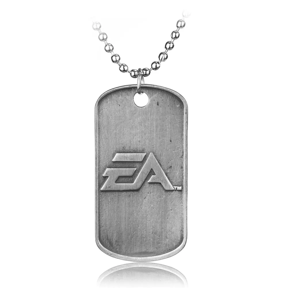 2017 мужские ювелирные изделия BF4 Battlefield 4 собачья бирка Военная карта кулон