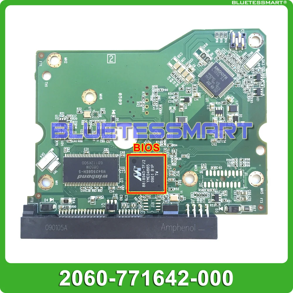 Материнская плата HDD PCB 2060 771642 000 REV P1 для WD 3 5 SATA восстановление данных жесткого
