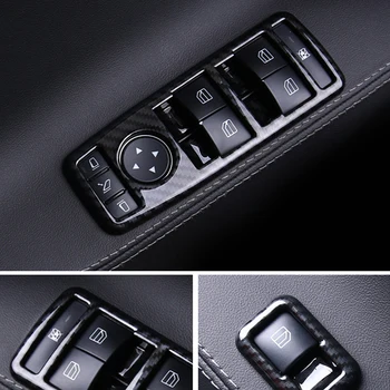 

4pcs ABS Plastic Interior Window Switch Lift Cover Trim For Tesla Model X / Model S 2016 2017 2018 2019 Car Accessories