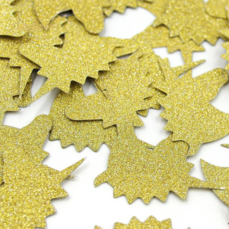 Gold Unicorn Confetti Desktop Baby Shower Party DIY Paper Decoration Hand Throwing Paper Confitii Unicorn Birthday Party ww74 (1)