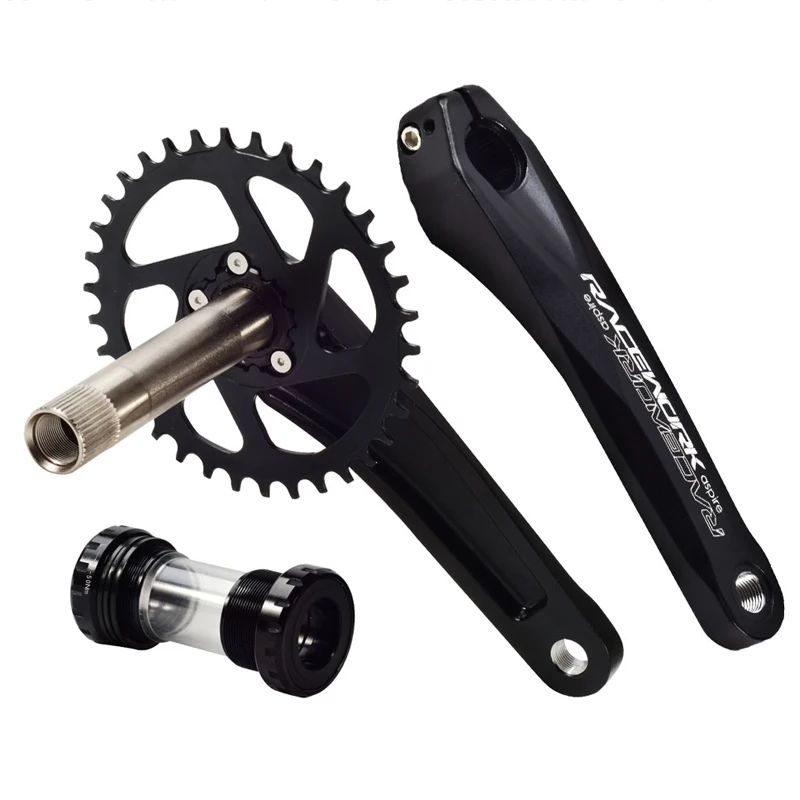 Комплект велосипедных кривошипников RACEWORK 170 мм MTB GXP кривошипная система с цепью