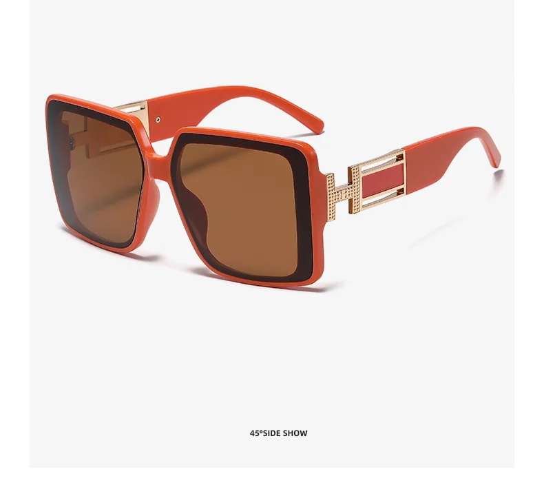 large sunglasses New Square Sunglasses Women Men Fashion Luxury Brand Sunglass Female gafas de sol okulary UV400 Vintage Oversize Sun Glasses designer sunglasses