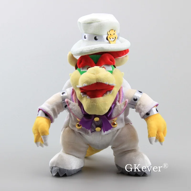 36cm Koopa 23-36 см фигурка Марио, плюшевая кукла, милый Марио Боузер, Купа, жених, Марио, невеста, персик, принцесса, плюшевая кукла, детские подарки - Цвет: 36cm Koopa