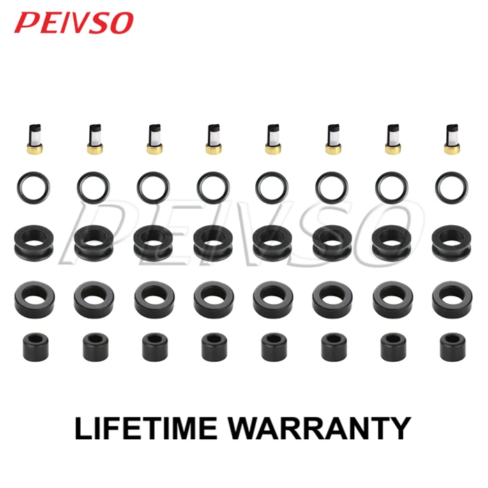 

Fuel Injector Service Repair Kit Orings Filters Pintle Caps for Lexus&Toyota