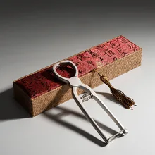 16,8 см 304 Нержавеющая сталь плоскогубцы Чай нож Пуэр Кирпич Чай Инструменты игла для чая чай открытые аксессуары