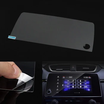 

7 inch GPS Navigation Screen Steel Protective Film For Honda CR-V CRV 5th 2017 2018 Control of LCD Screen Sticker Car Styling