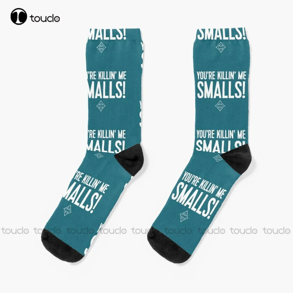 

You'Re Killing' Me Smalls! Socks Pink Softball Socks Personalized Custom Unisex Adult Teen Youth Socks 360° Digital Print