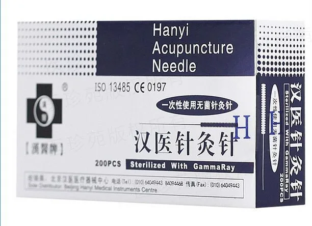High Quality Acupuncture Needle Single Use Disposable Sterile With Tube 1000 Pcs(5 box) Size Choose |