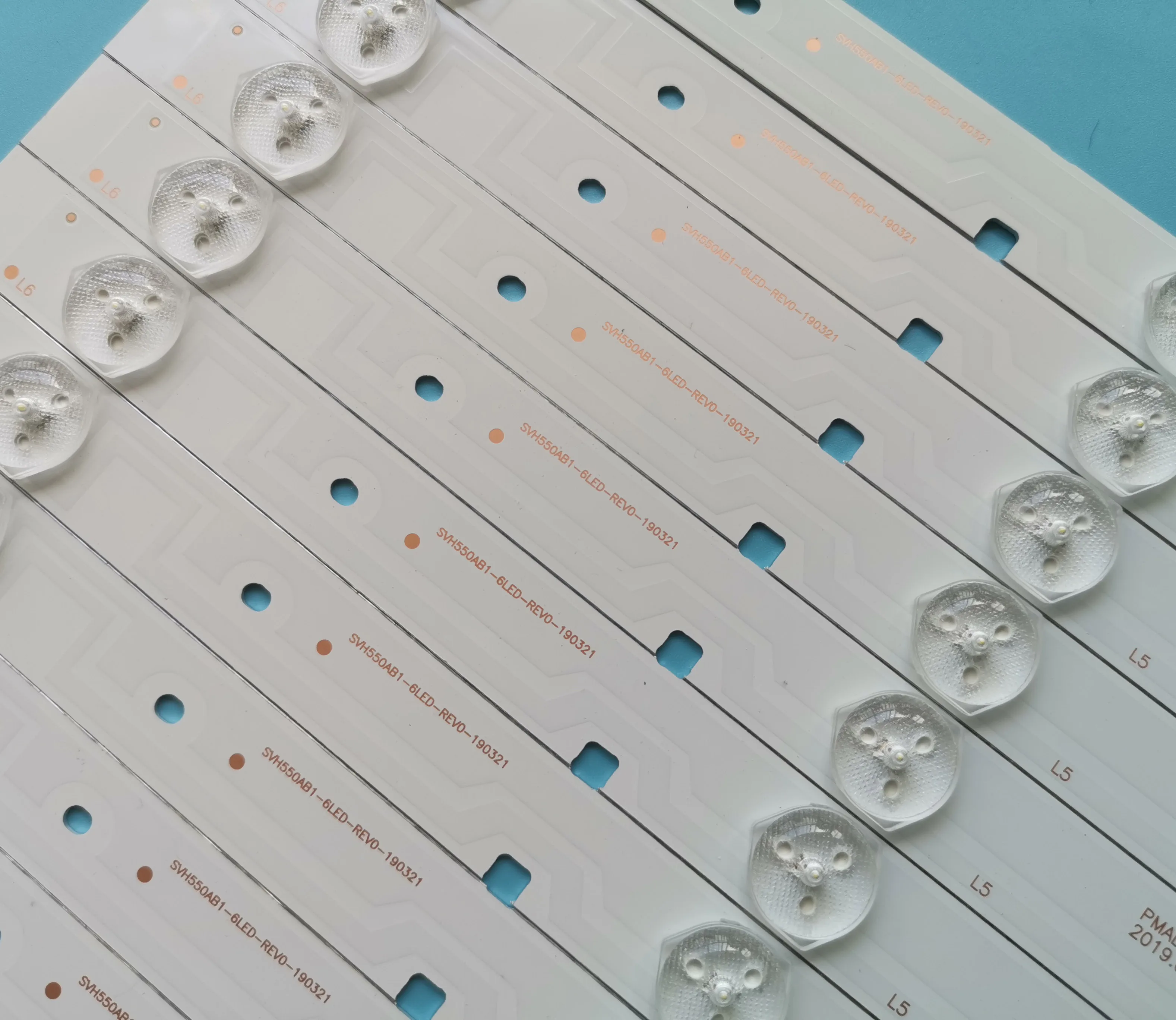 6led* 3v Новинка для Hisense ТВ LED55K20JD LED55K220JD LED55EC290N LED55EC280JD 61 см 6LED Подсветка бар SVH550AB1_6LED_REV0_131030