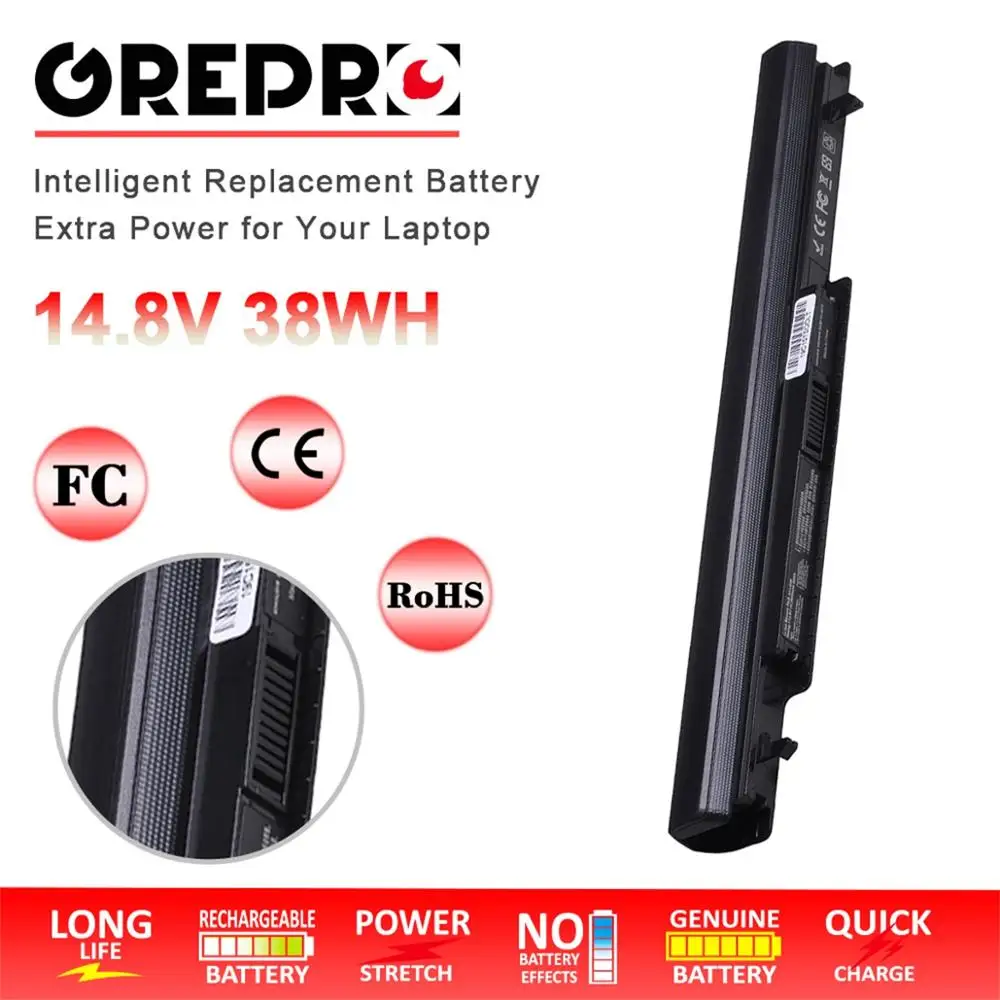38WH Аккумулятор для ноутбука Asus A31-K56 A32-K56 A41-K56 A42-K56 серии A56 A46 K56 K56C K56CA K56CM K46 K46C K46CA K46CM