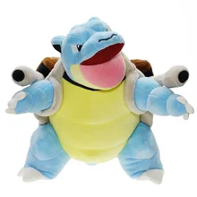 Blastoise плюшевая игрушечная черепаха кукла красивые игрушки-Животные Обувь для косплея; аниме куклы для Детский подарок