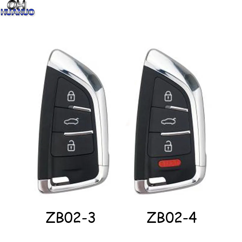 KEYDIY Универсальный умный ключ ZB02-3/ZB02-4 для KD-X2 KD900 Mini KD Автомобильный ключ дистанционного управления подходит для более чем 2000 моделей