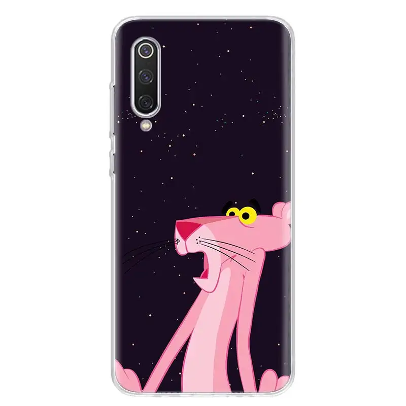 Розовая пантера крышка чехол для телефона для Xiao mi Red mi Note 8 Pro 8A 7 7A 5 5A 6A 4X S2 K20 mi 5X6X9 8 CC9 F1 корпус под плетенную сумку