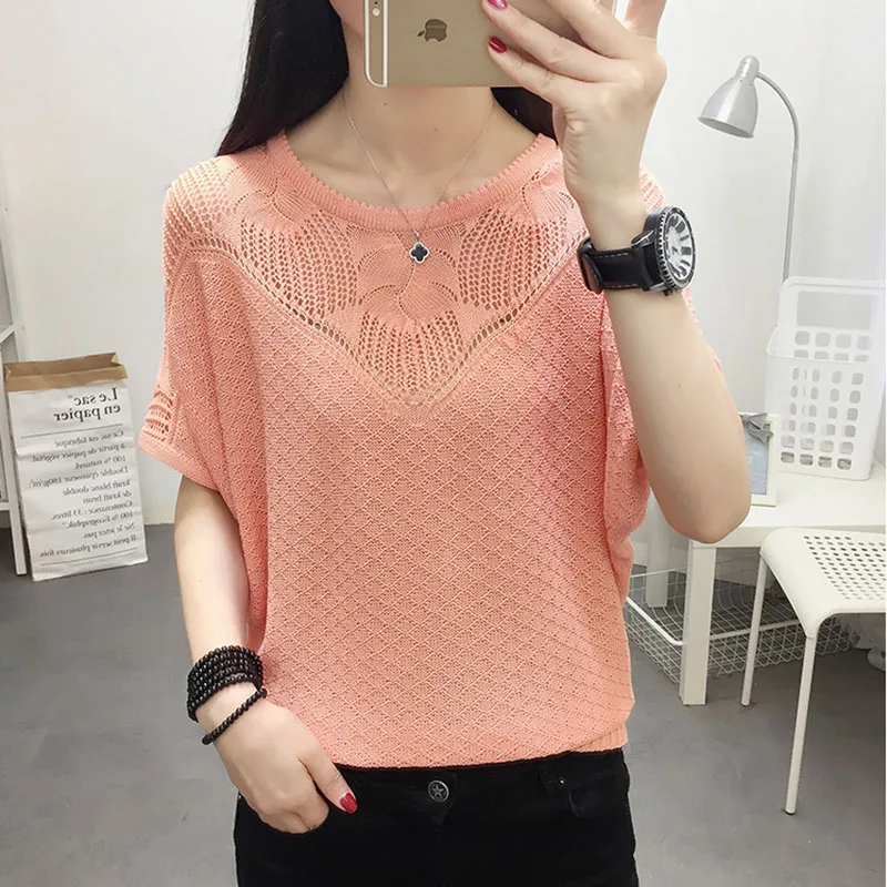 Sleeveless Knitted Women Summer Pullover O-Neck Female Fashion Thin Ladies Pull Jumper Spring Knitiing Tops | Женская одежда
