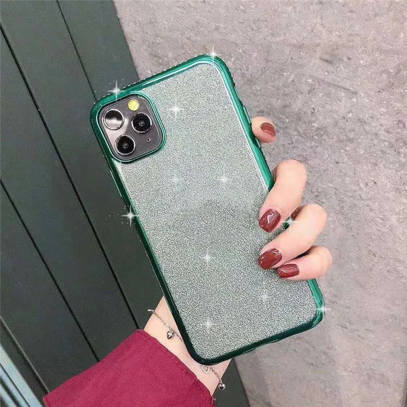 Модные блестящие чехлы со стразами для iPhone 11 Pro XS MAX чехол XR 10X7 8 Plus 6 6s мягкий