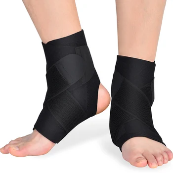 

1Pair PE Board Adjustable Breathable Elastic Ankle Brace Support Protection Corrector Sprain Arthritis Recovery