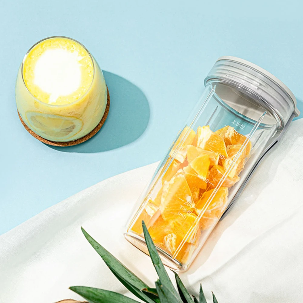 Xiaomi Mijia Electric Food Processor Kitchen Blender Sauce Fruit Vegetable Mixer Juicer 6 leaves Stir Heads Quick Juicing Home