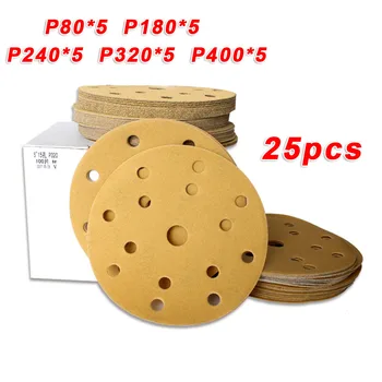 

Sandpaper Sanding Disc Pads Round Hook Loop 150mm Polishing Abrasive Tools Grinding 80 180 240 320 400 Grit Round
