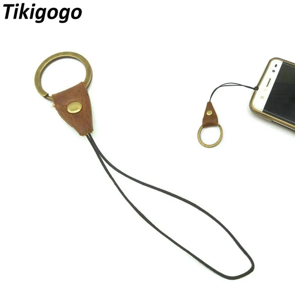 Высококачественный ремешок Tikigogo из натуральной кожи для ремешка с кольцом