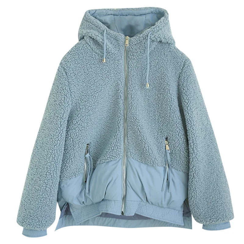 Max LuLu, корейская мода, женские меховые зимние куртки, Панк зимняя одежда, женские пальто с капюшоном, выше размера d, с подкладкой, повседневные парки размера плюс