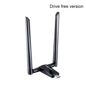 

Receiver Network Card External Dongle LAN Ethernet Wifi Adapter 1200Mbps Dual Band Wireless Transmitter With Antenna 2.4GHz 5GHz