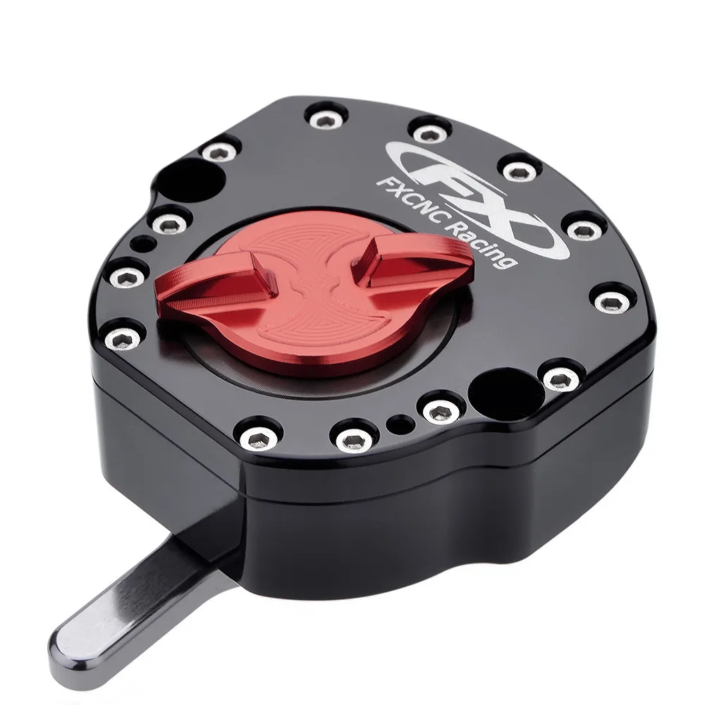 CNC R3 R25 Обратный безопасности рулевой демпфер с кронштейном для Yamaha YZF R3 R25