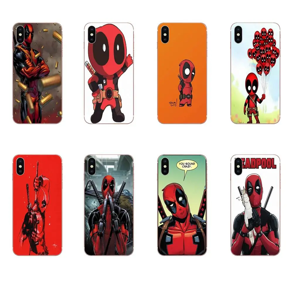 Cartoon Deadpool Soft TPU Bags Cases For Galaxy J1 J2 J3 J330 J4 J5 J6 J7 J730 J8 2015 2016 2017 2018 mini Pro | Мобильные телефоны