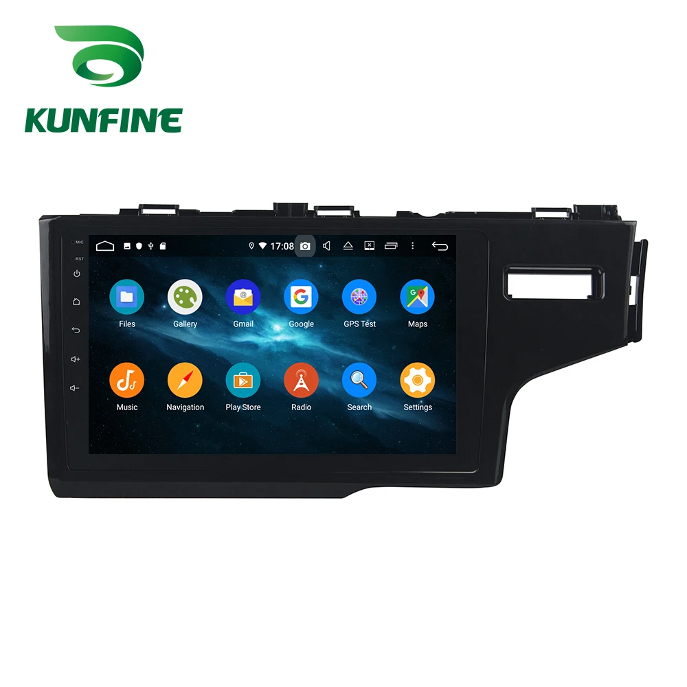 Android 9,0 Восьмиядерный 4 Гб ОЗУ 64 Гб ПЗУ автомобильный DVD gps навигационный мультимедийный плеер автомобильный стерео для HONDA FIT/JAZZ RHD