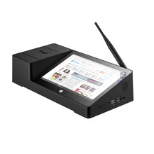 Original x3 android desktop caixa de computador tablet computador pos impressora térmica rk3288 quad core 8.9 polegada rs232 rj45 usb wifi hdmi