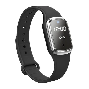 

Mosquito Repellent Bracelet Fishing Ultrasonic Summer Camping LED Time Display Adults Kids USB Rechagerable Insect Control Watch