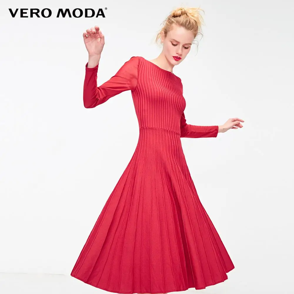 Vero Moda женское гофрированное платье из ткани | 319146507