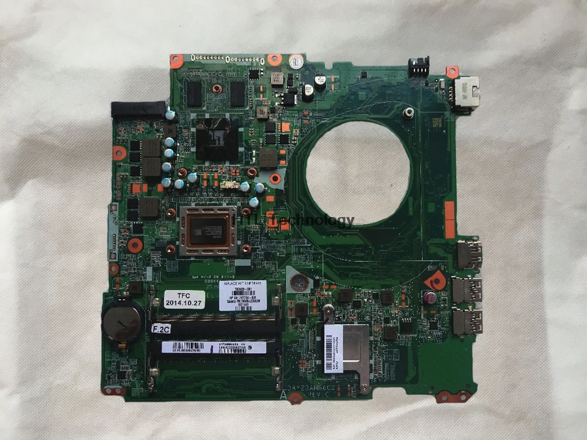 Материнская плата для ноутбука HP Pavilion 17 17-F 763428-501 763428-001 аккумулятор большой