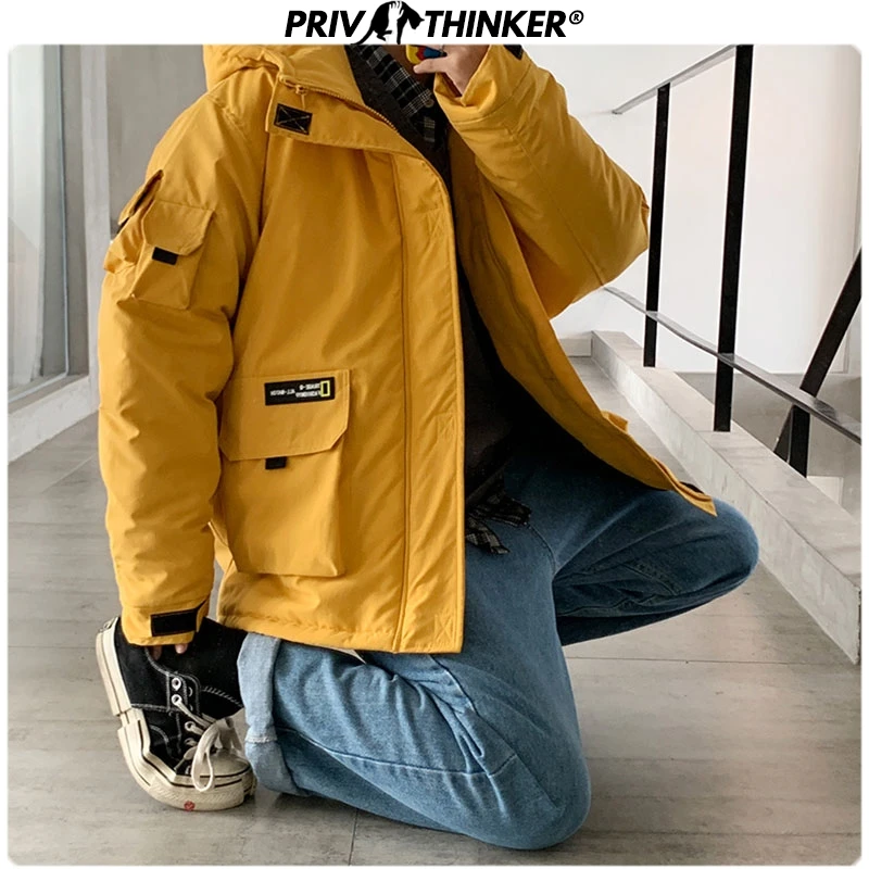 Privathinker, мужские, женские, свободные, стиль сафари, парки, куртки, пара,, толстые, теплые, хип-хоп, уличная одежда, пальто, куртка, женская зимняя парка