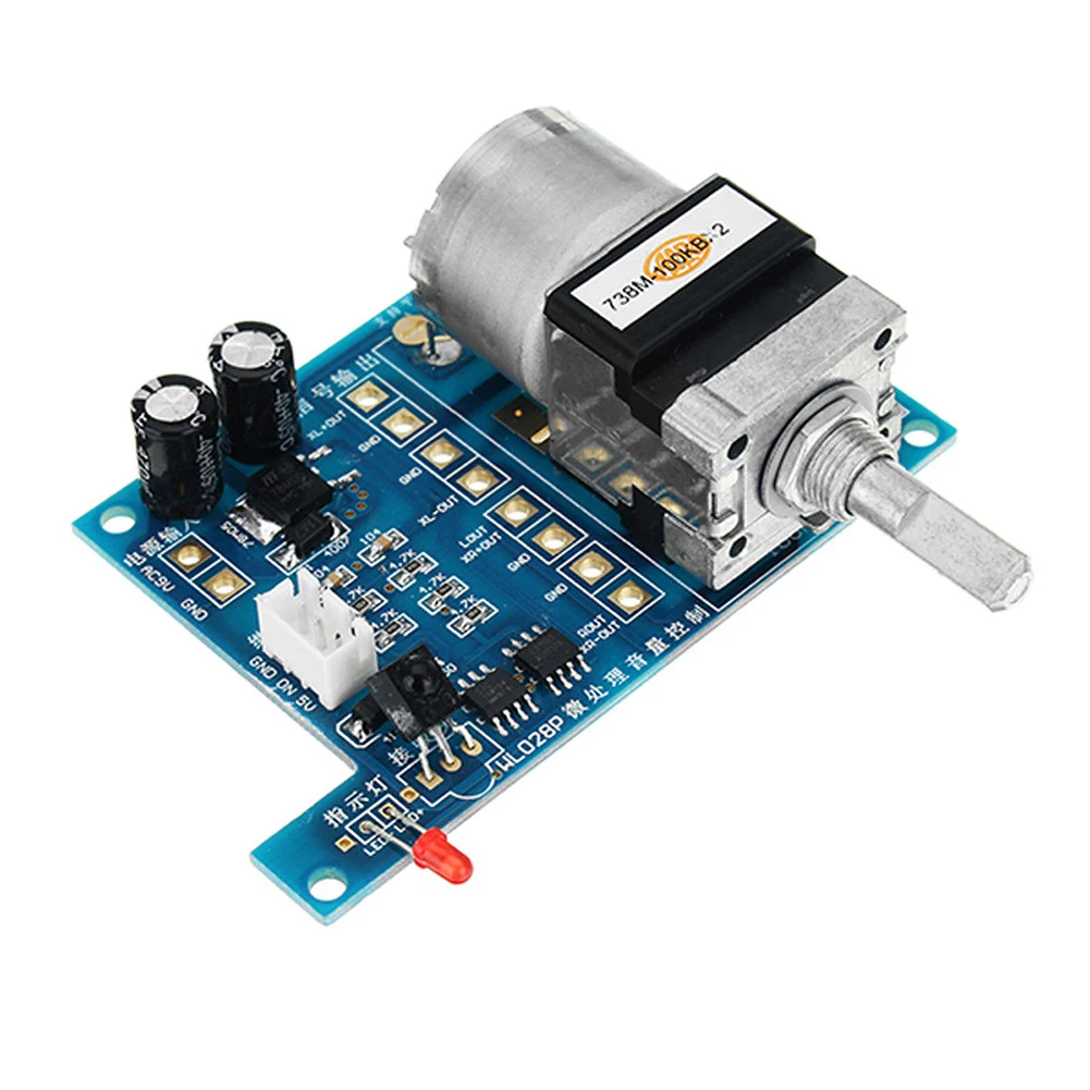 

Infrared Tools Durable Remote Control Components Motor Volume Control Board Accessories Potentiometer Electric Modules DC 9V