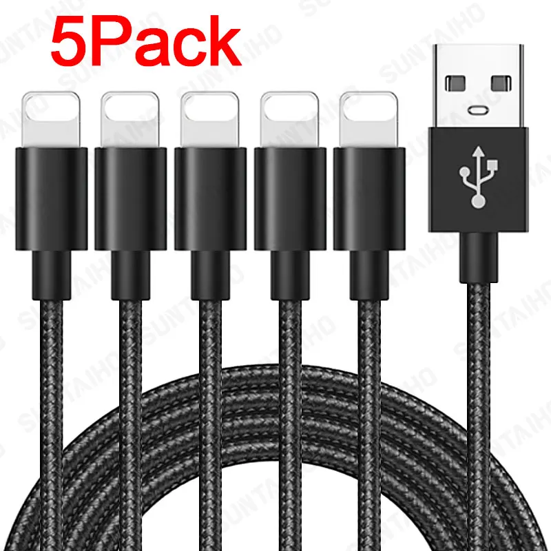 USB-кабель для iPhone 12 Pro Max 11 XS XR 6s 7 8 5s Plus Apple iPad зарядное устройство быстрой зарядки и