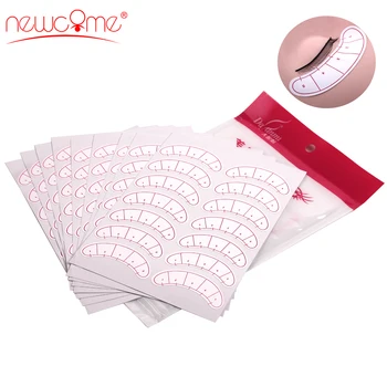 

NEWCOME 70Pairs/Pack Paper Patches Eyelash Extension Under Eye Pads Grafting Cilios Practice Eye Tips Sticker Wraps Makeup Tools