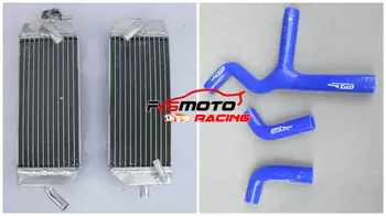 

Aluminium Radiator + silicone radiator hose for KTM 400 450 525 SX/MXC/EXC 2003 2004 2005 2006 2007 03 04 05