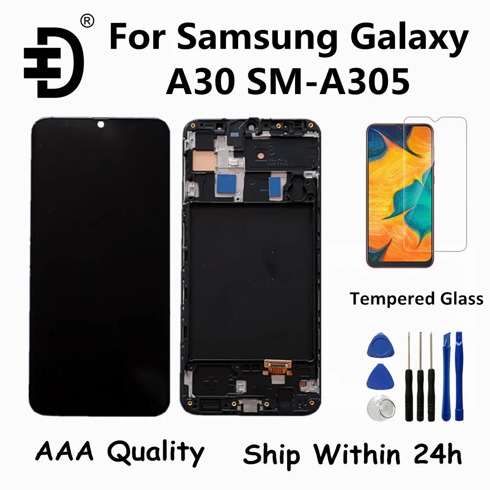 Oled Lcd For Samsung Galaxy A30 Lcd 