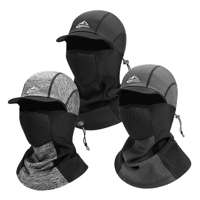 

Winter Bicycle mask Windproof Hiking Caps,Men Warm Thermal Fleece Face Ski Bike Motorcycle Neck Warmer Helmet Hat cycling mask