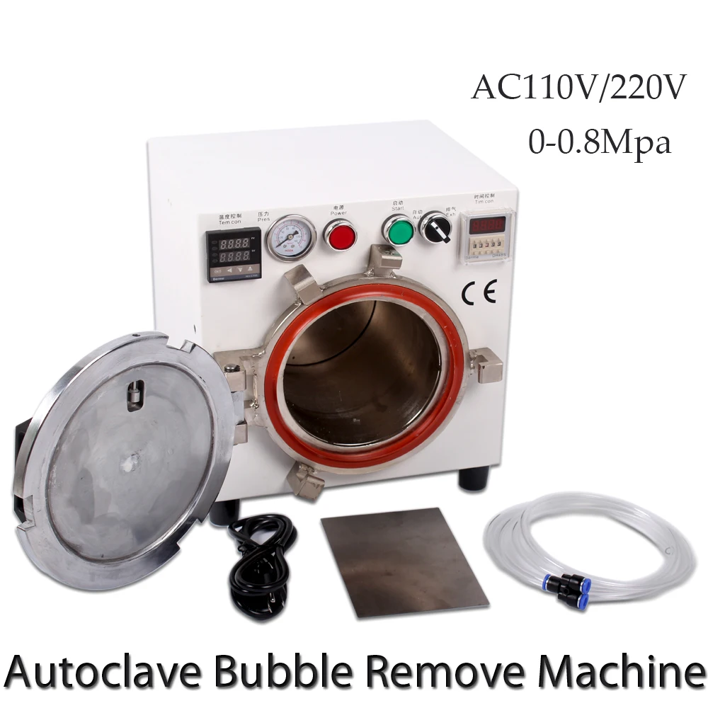 

New Small Autoclave LCD OCA Bubble Remove Removing Machine Remover Equipment need pump