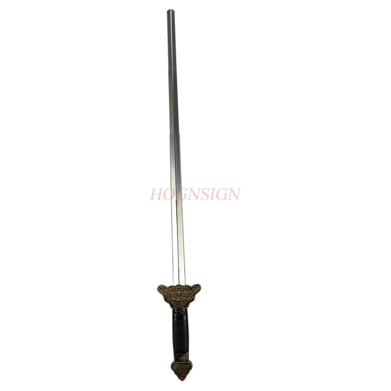 sports Tai Metal Stainless Steel Telescopic Fitness Folding Performance Props Exercise Sword Weapon Category Sports Gift 2021 3